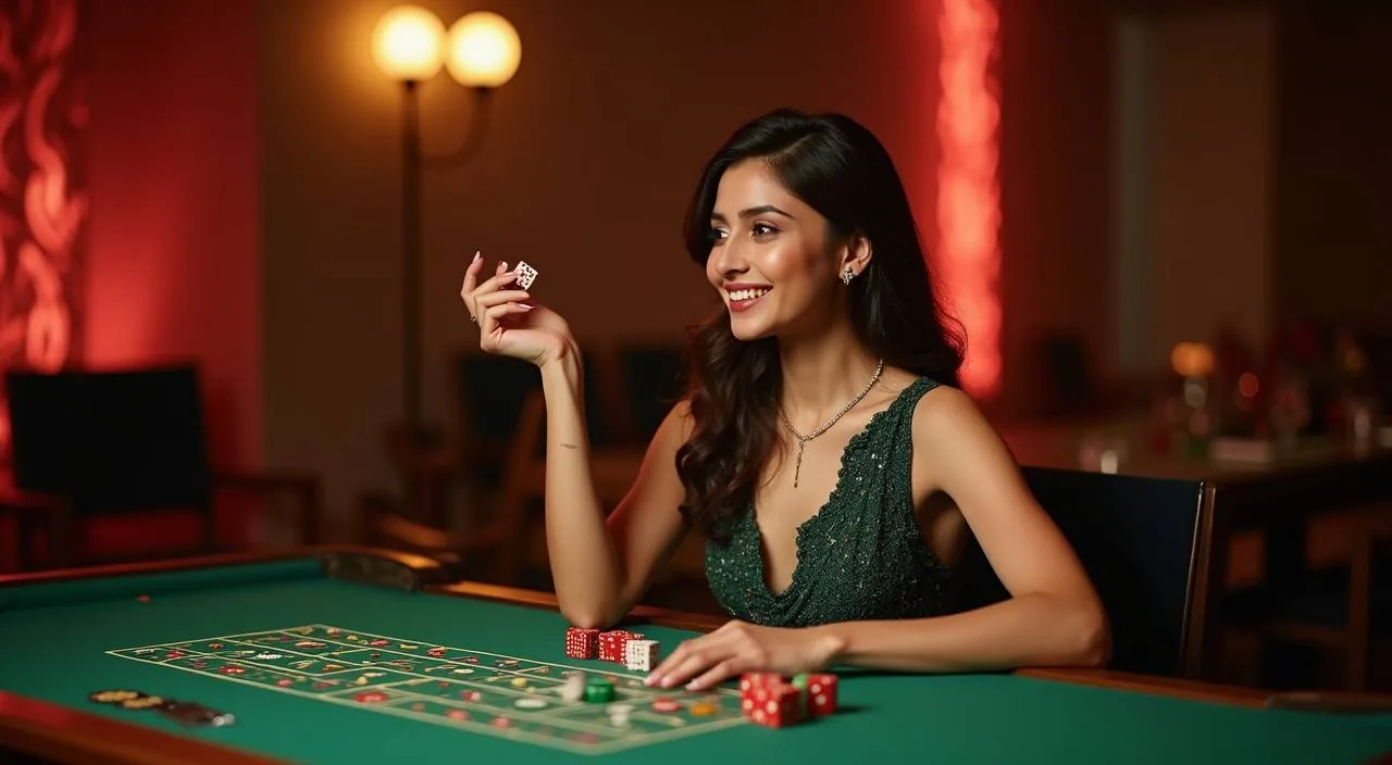 Baccarat Green Table